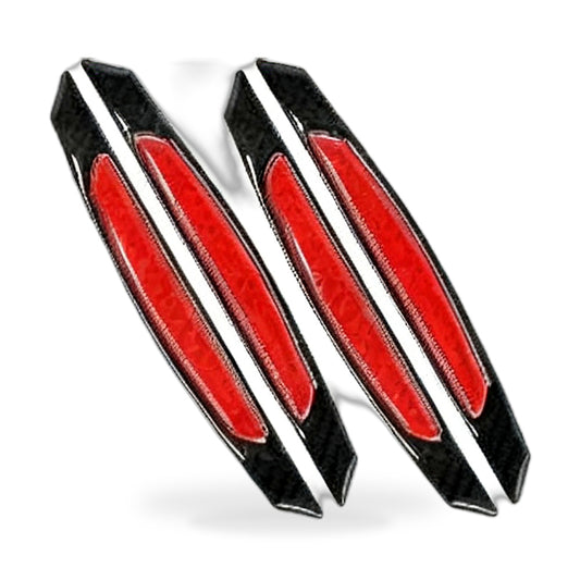 Reflective Carbon Fiber Door Edge Guard Bump Protector Sticker