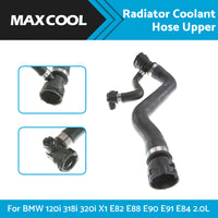 Radiator Coolant Hose Upper for BMW 120i 318i 320i X1 E82 E88 E90 E91 E84 2. 0L