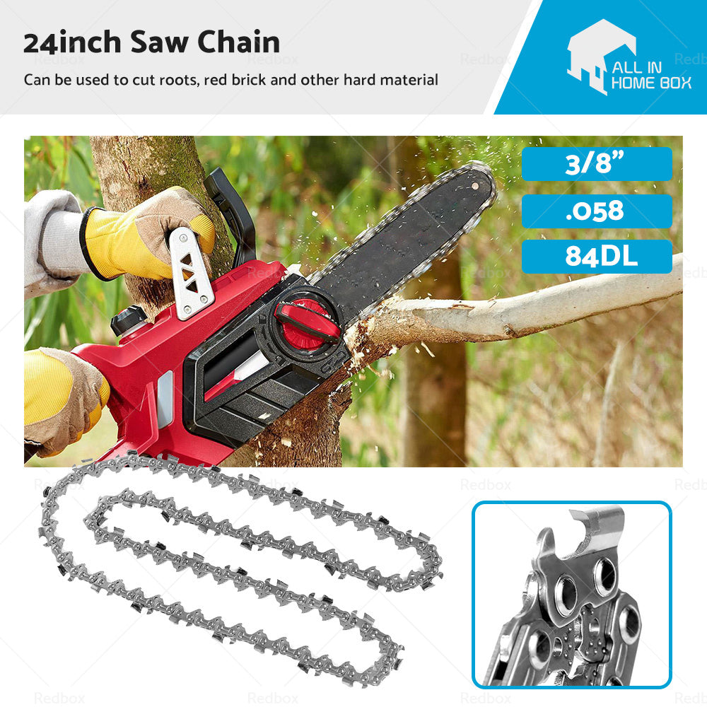 Carbide Chainsaw Bar Chain 24 inch  3 or 8. 058 84DL Suitable for 24inch Husqvarna Model