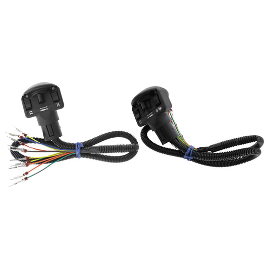 Left & Right Auxiliary Four-Switch Handle Suitable for Bobcat Skid Steer Loaders