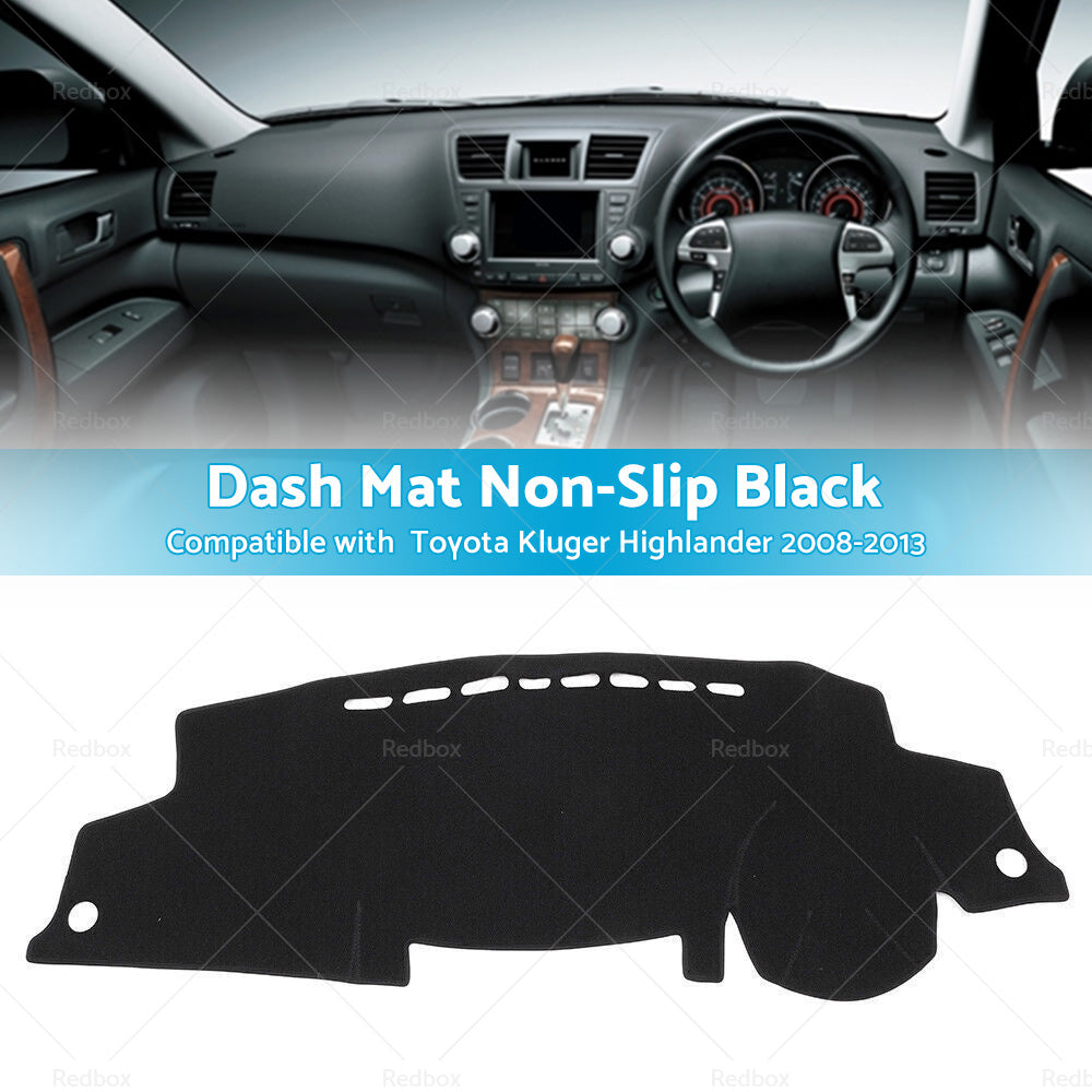 Non-Slip Dash Mat Suitable For Toyota Kluger Highlander 08-13 Dashboard Cover