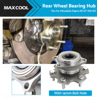 Rear Wheel Bearing Hub Fit For Mitsubishi Pajero NS NT NW NX with 14mm Bolt Hole