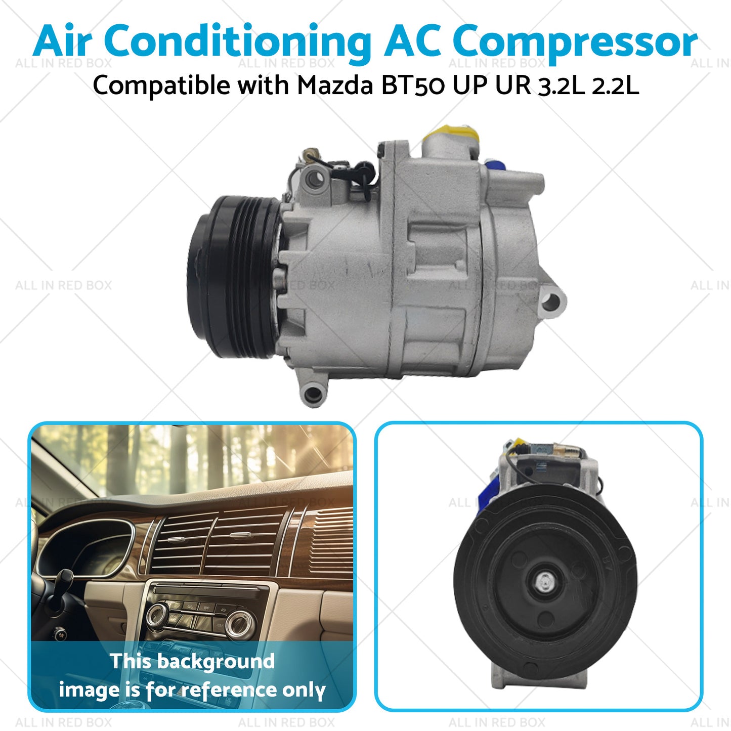 AC Compressor Suitable for BMW E53 X5 3.0d 3.0i 3.0L M57 D30 SAV w or  Belt Pulley