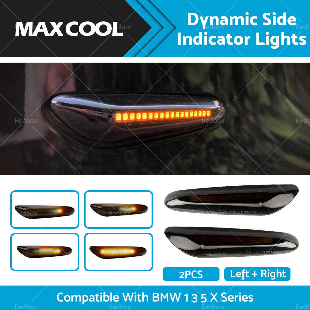 Dynamic Side Indicator Marker Lights Turn Signal Suitable For BMW 1 3 5 X Series