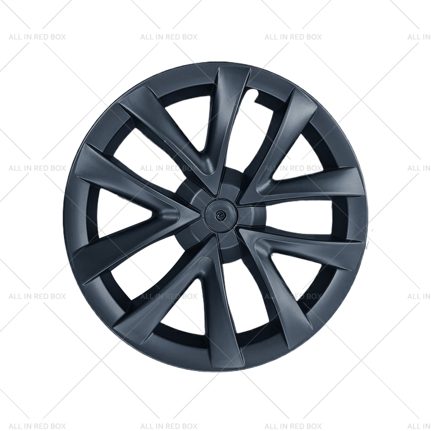 4PCS Matt Black Wheel Cover Hub Caps Rim Hubcap Suitable for Tesla Model 3