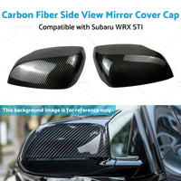 Carbon Fiber Side View Mirror Cover Caps Suitable for Subaru WRX STI 15-21