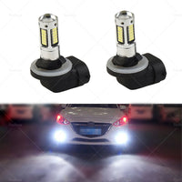 2x 881 H27 Extremely Bright 30W 6000K White LED Car SUV Fog Light Bulb DRL Lamp