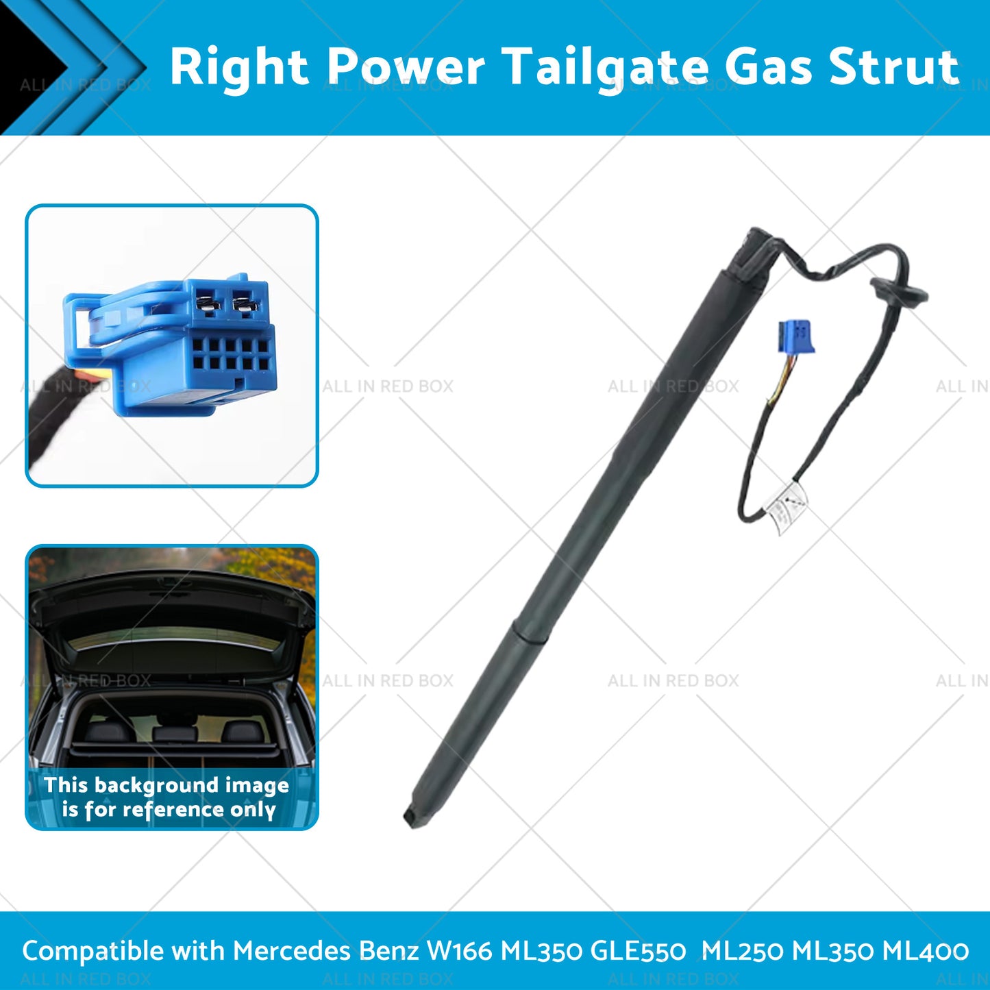 Power Hatch Tailgate Rear Right Gas Strut Suitable for Mercedes Benz W166 ML350