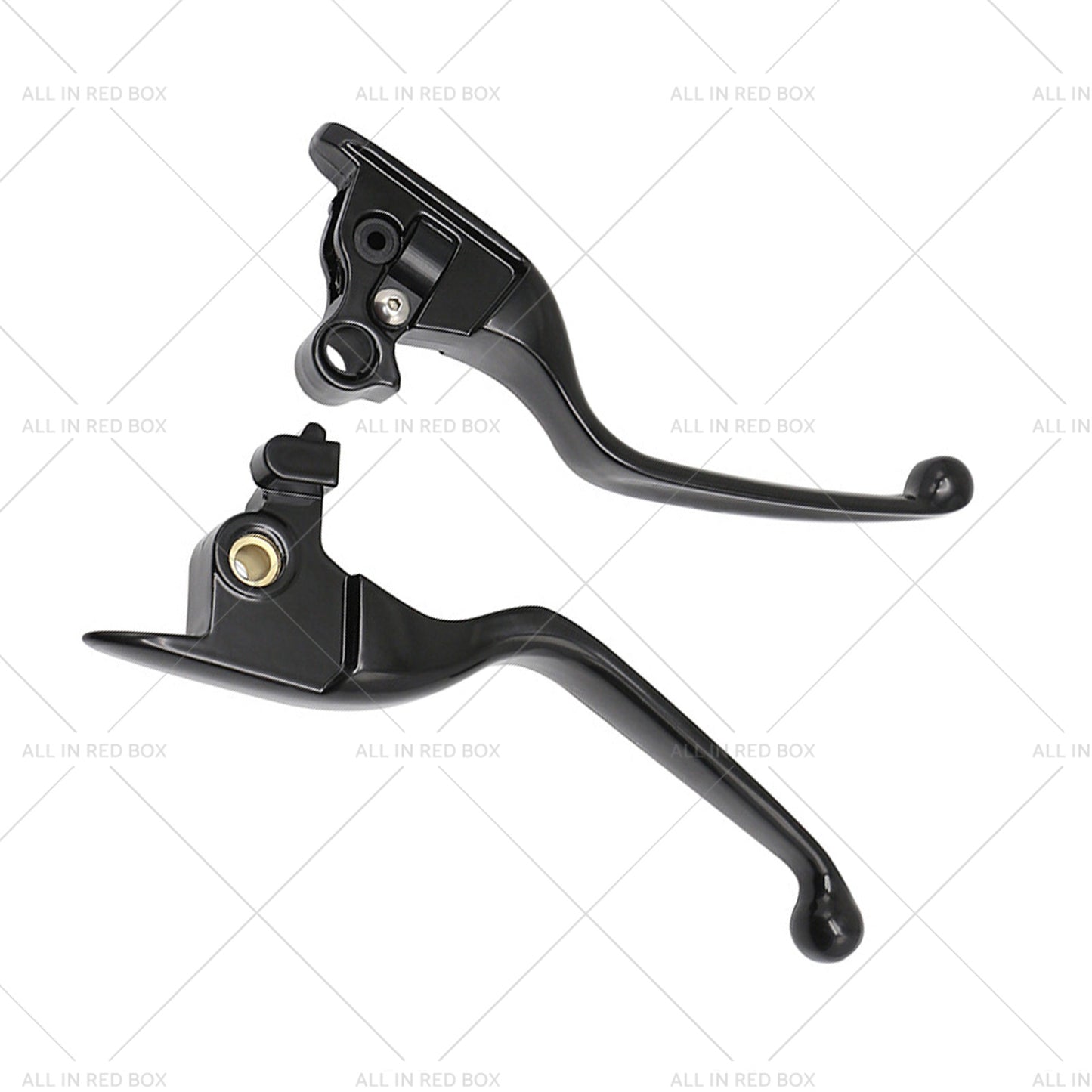 2x Brake Clutch Levers Suitable For Harley 2015-2023 Softail Slim Fat Boy