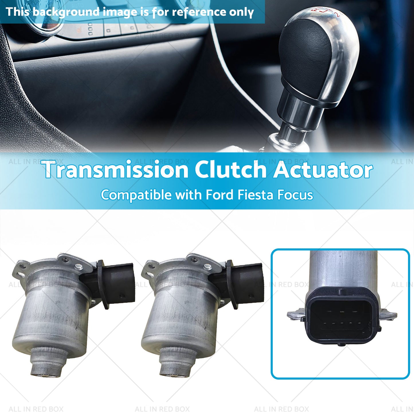 2PCS Automatic Clutch Actuator Transmission Suitable for Ford Fiesta Focus 11-17