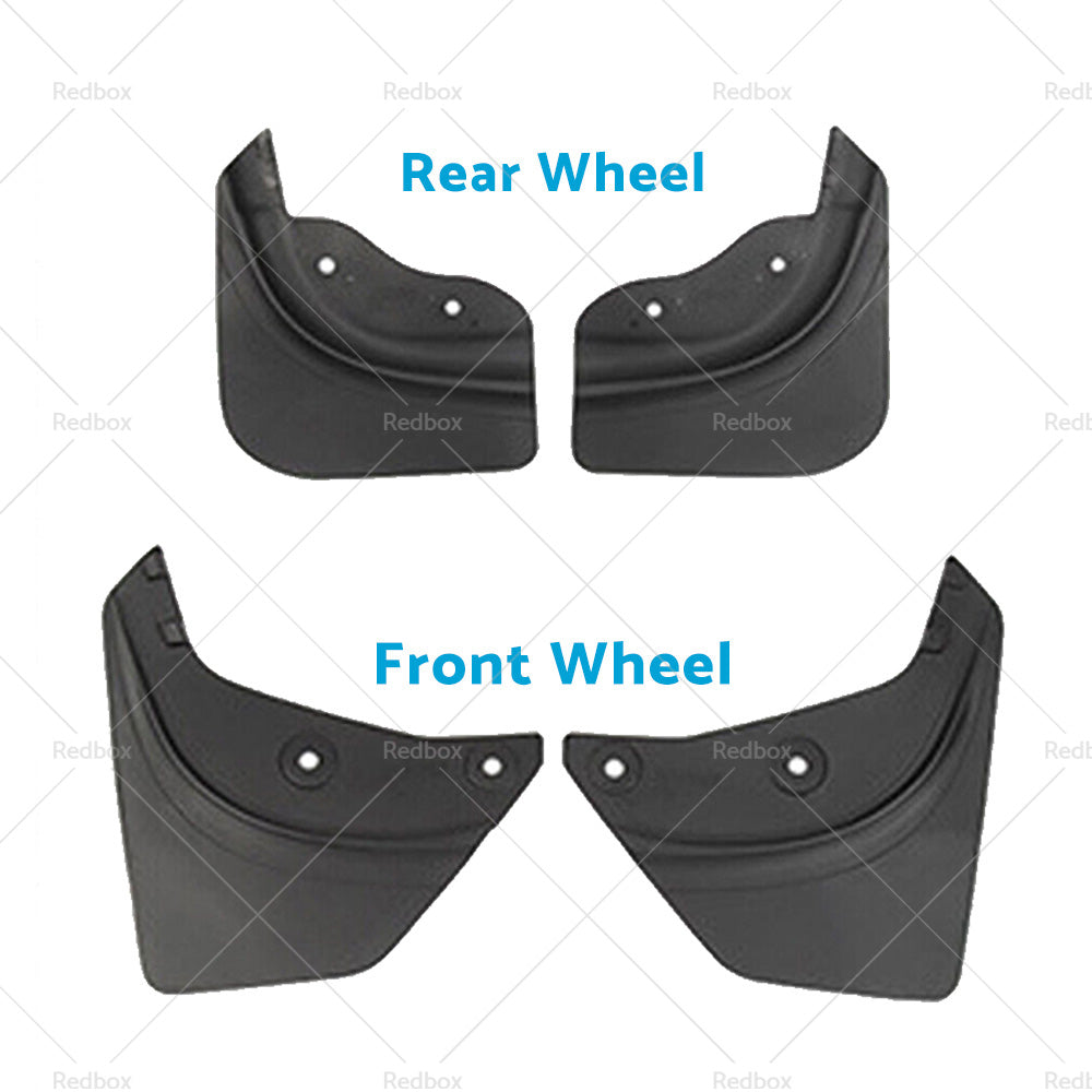 4Pcs Front+Rear Mud Flaps Splash Guards Fender TPE Fits For Tesla Model Y