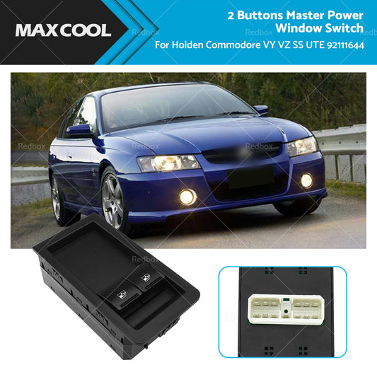 {{ 92111644 Master Power 2 Buttons Window Switch For Holden Commodore VY VZ SS UTE }} - Buy Car Parts Online at {{ Kaka Auto Parts }}.