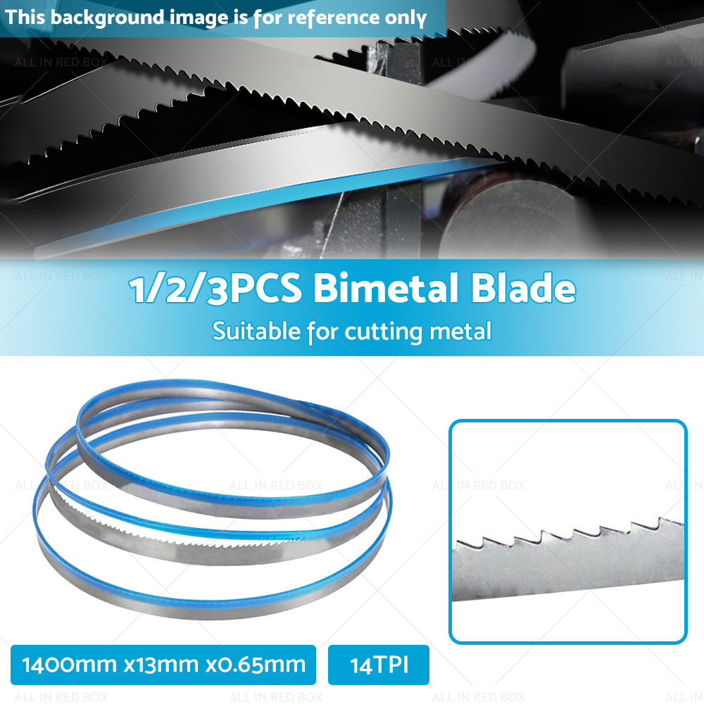 BI Metal Bimetal Band Saw Bandsaw Blade 1400mm x13mm x 14 TPI For Metal Cutting