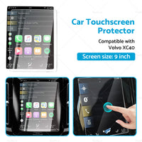 Touchscreen Protector Car Tempered Glass Film 9inch Suitable For Volvo XC40 18-22