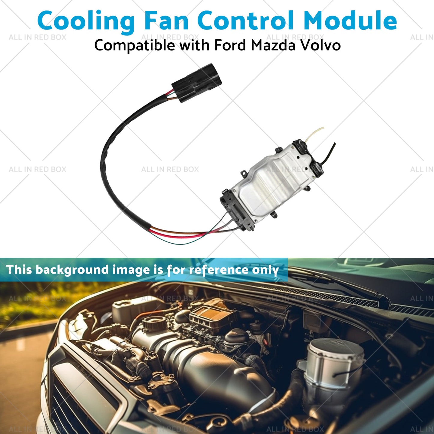 1137328365 1137328148 Cooling Fan Control Module Suitable for Ford Mazda Volvo