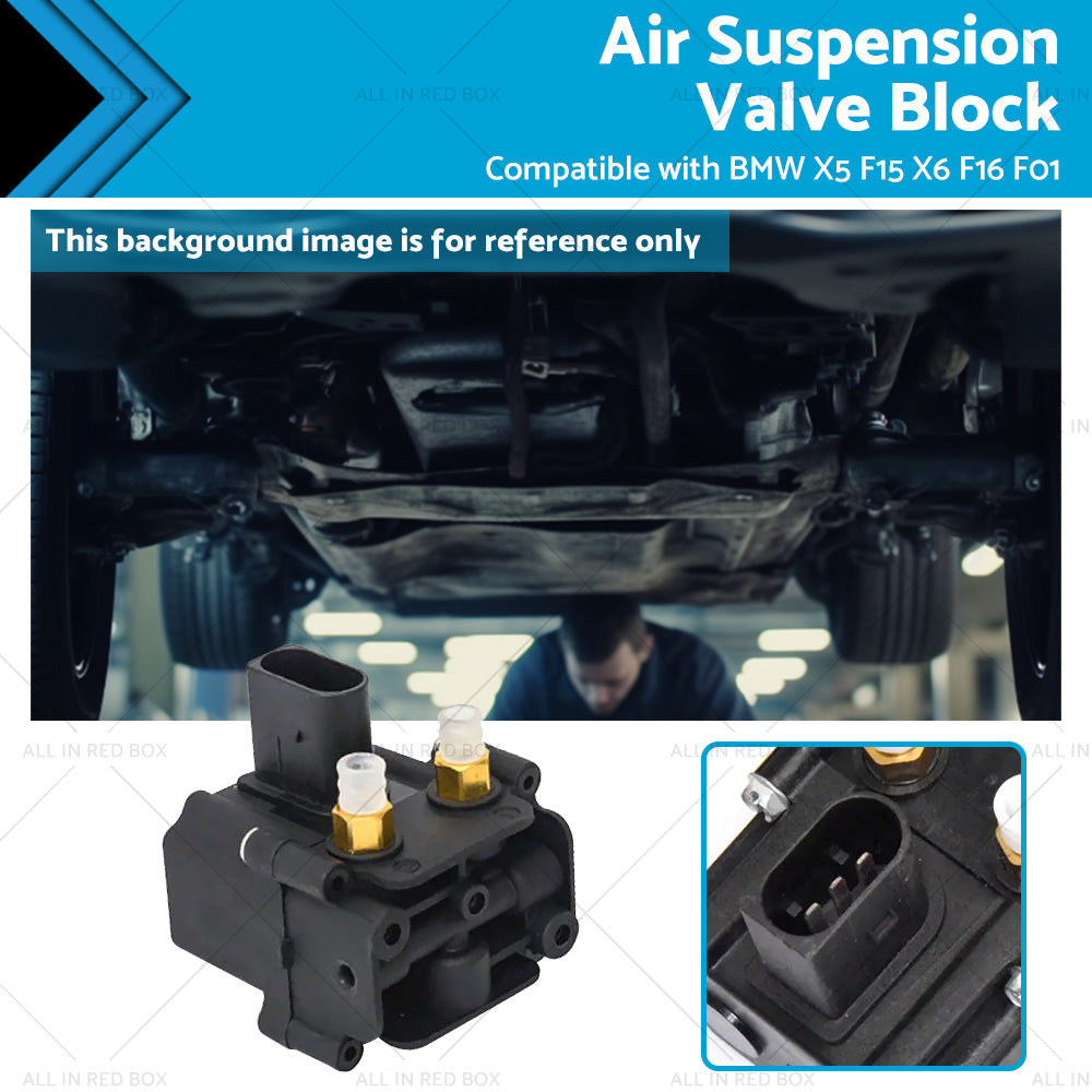 Suitable for BMW X5 F15 X6 F16 F01 Air Suspension Compressor Pump Valve Block