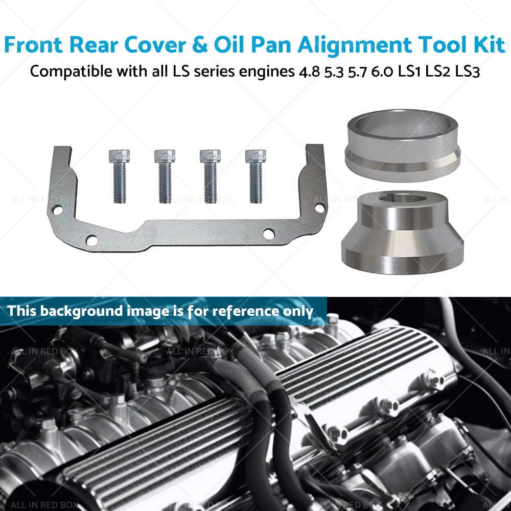 Front Rear Cover  and  Oil Pan Alignment Tool Kit Suitable for LS 4. 8 5. 3 5. 7 6. 0