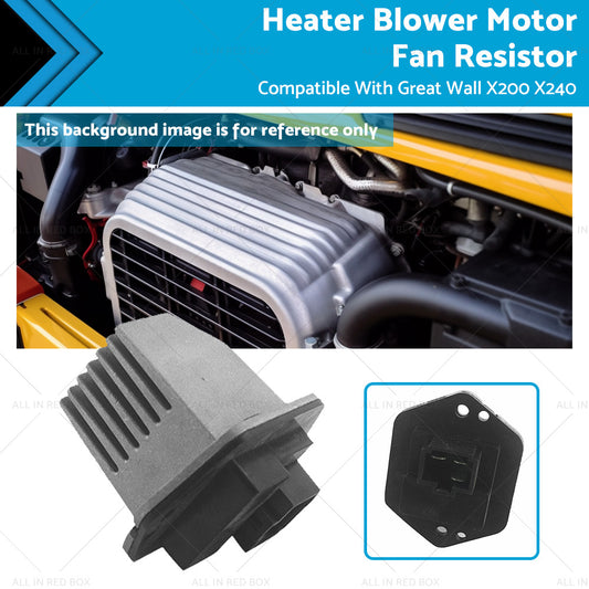 {{ Heater Blower Motor Fan Resistor Suitable For Great Wall X200 X240 2010-2015 }} - Buy Car Parts Online at {{ Kaka Auto Parts }}.