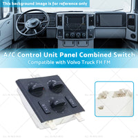 21272395 21318123 A or C Control Unit Panel Combined Switch Suitable for Truck FM