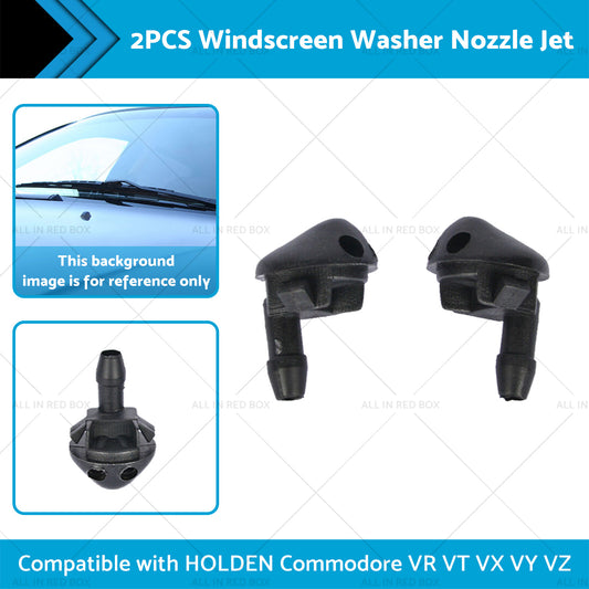 2pcs Windscreen Washer Jet Nozzle Fits For Holden Commodore VR VS VT VX VY 93-07