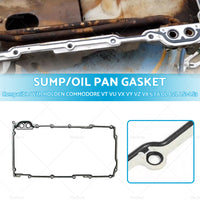 SUMP OIL PAN GASKET Suitable For HOLDEN COMMODORE VT VU VX VY VZ V8 LS1-LS3