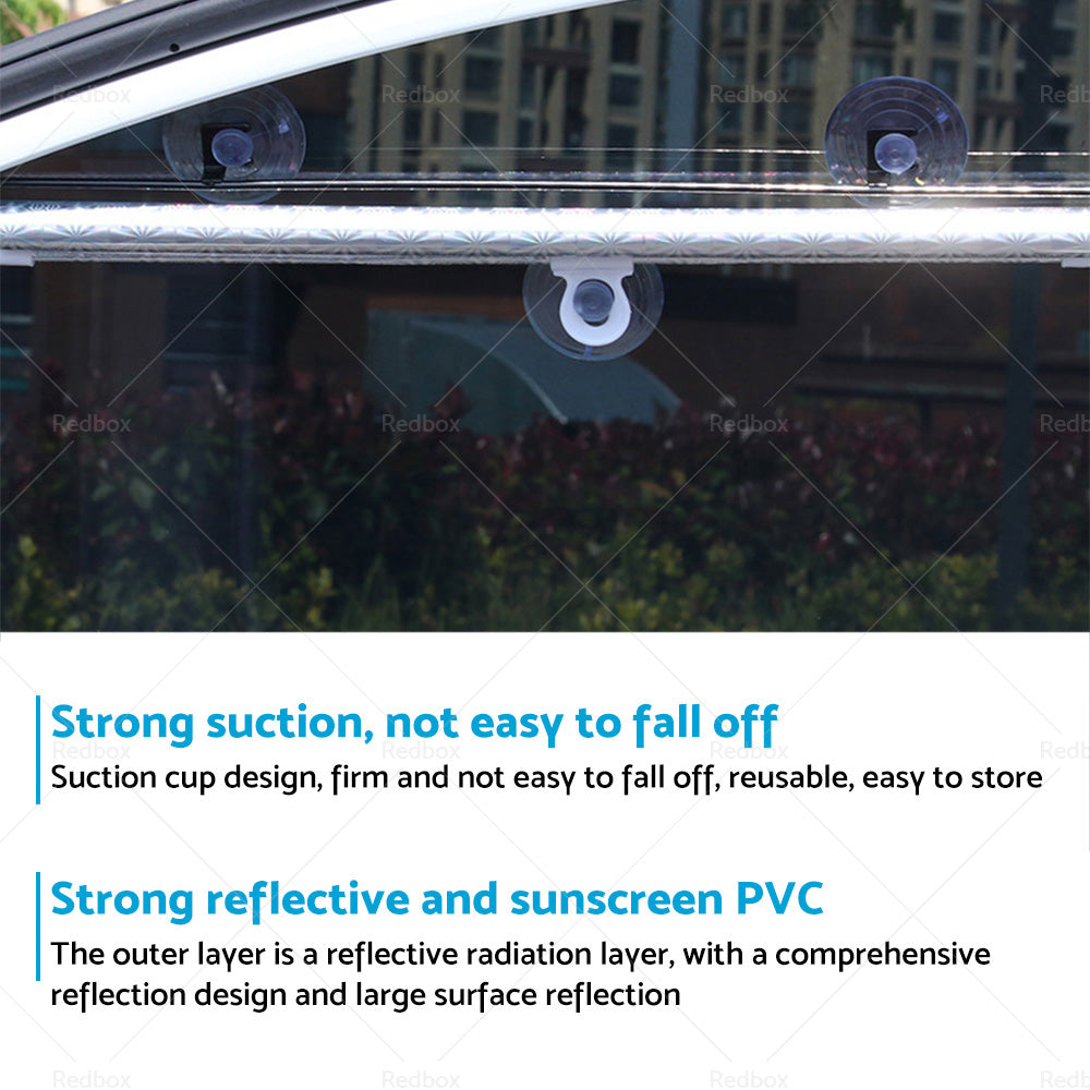 Retractable Car Front Rear Windshield Sun Shade Window Visor Folding UV Block