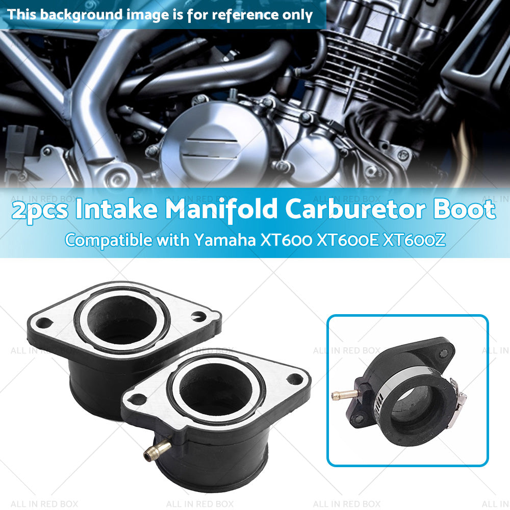 Carburetor Carb Intake Manifold Boots For Yamaha XT600 XT600E XT600Z TT600 XT500