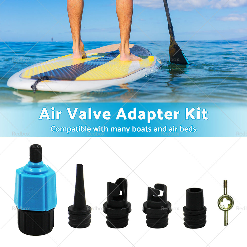 Suits For Inflatable Kayak Boat Stand Up Paddle Board Sup Pump Air Valve Adapter