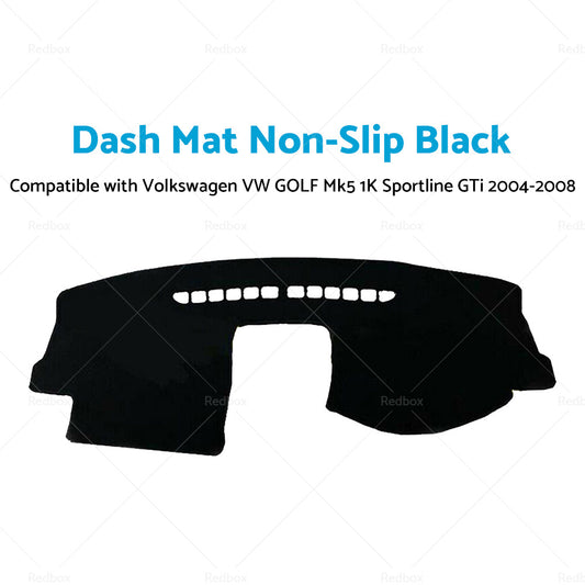 Non-Slip Dash Mat Suitable For Volkswagen VW GOLF Mk5 1K Sportline GTi 04- 08