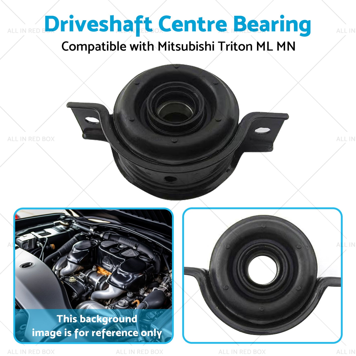 Driveshaft Centre Bearing Suitable for 06-13 Mitsubishi Triton ML MN 4X4 4WD 2X4