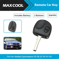 2 Buttons Remote Car Key With Chip Fits For Holden Commodore VS VR VT VX VY VZ