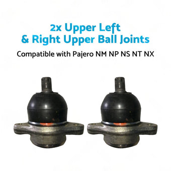 compare product 2x Upper Front Ball Joints Suitable for Mitsubishi Pajero NM NP NS NT NX