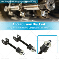 2 Rear Sway Bar LinkBush Kit Suitable for 92-19 Toyota Landcruiser FJ80R HZJ80R