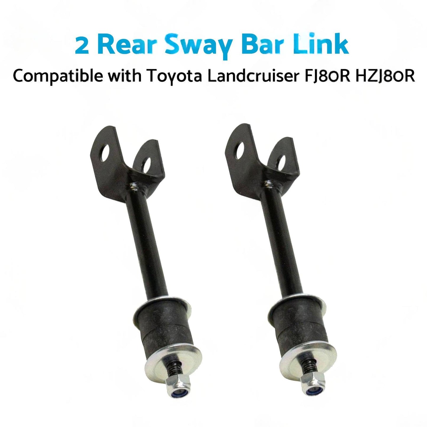 2 Rear Sway Bar LinkBush Kit Suitable for 92-19 Toyota Landcruiser FJ80R HZJ80R