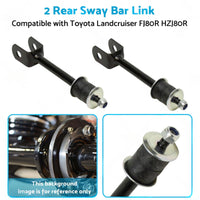 2 Rear Sway Bar LinkBush Kit Suitable for 92-19 Toyota Landcruiser FJ80R HZJ80R