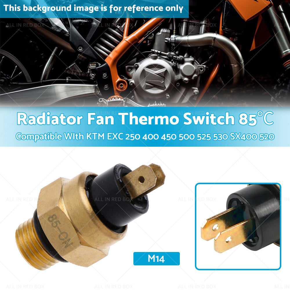 M14 Radiator Fan Thermo Switch 85¡æ Suitable For KTM EXC 250 400 450 500 525 530