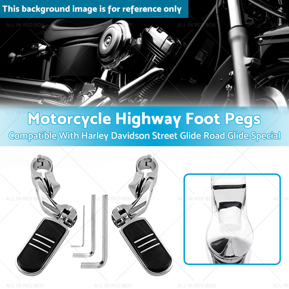 Motorcycle Highway Foot Peg Suitable For Harley Davidson Street Glide Road Glide