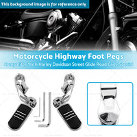 Motorcycle Highway Foot Peg Suitable For Harley Davidson Street Glide Road Glide