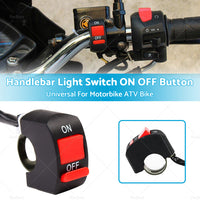 Universal Motorbike ATV Bike Handlebar Light Switch ON OFF Button