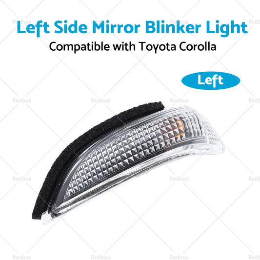 Left Side Mirror Turn Signal Light Lamp Suitable For TOYOTA COROLLA 2012- 2018