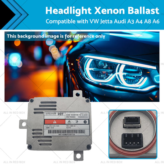 8K0941597B Headlight Xenon Ballast Suitable for VW Jetta Audi A3 A4 A8 A6 09-14