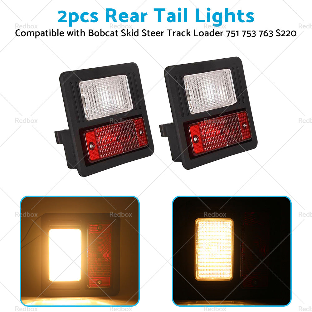 {{ Rear Tail Light Suitable for Bobcat Skid Steer Track Loader 751 753 763 6670284 }} - Buy Car Parts Online at {{ Kaka Auto Parts }}.