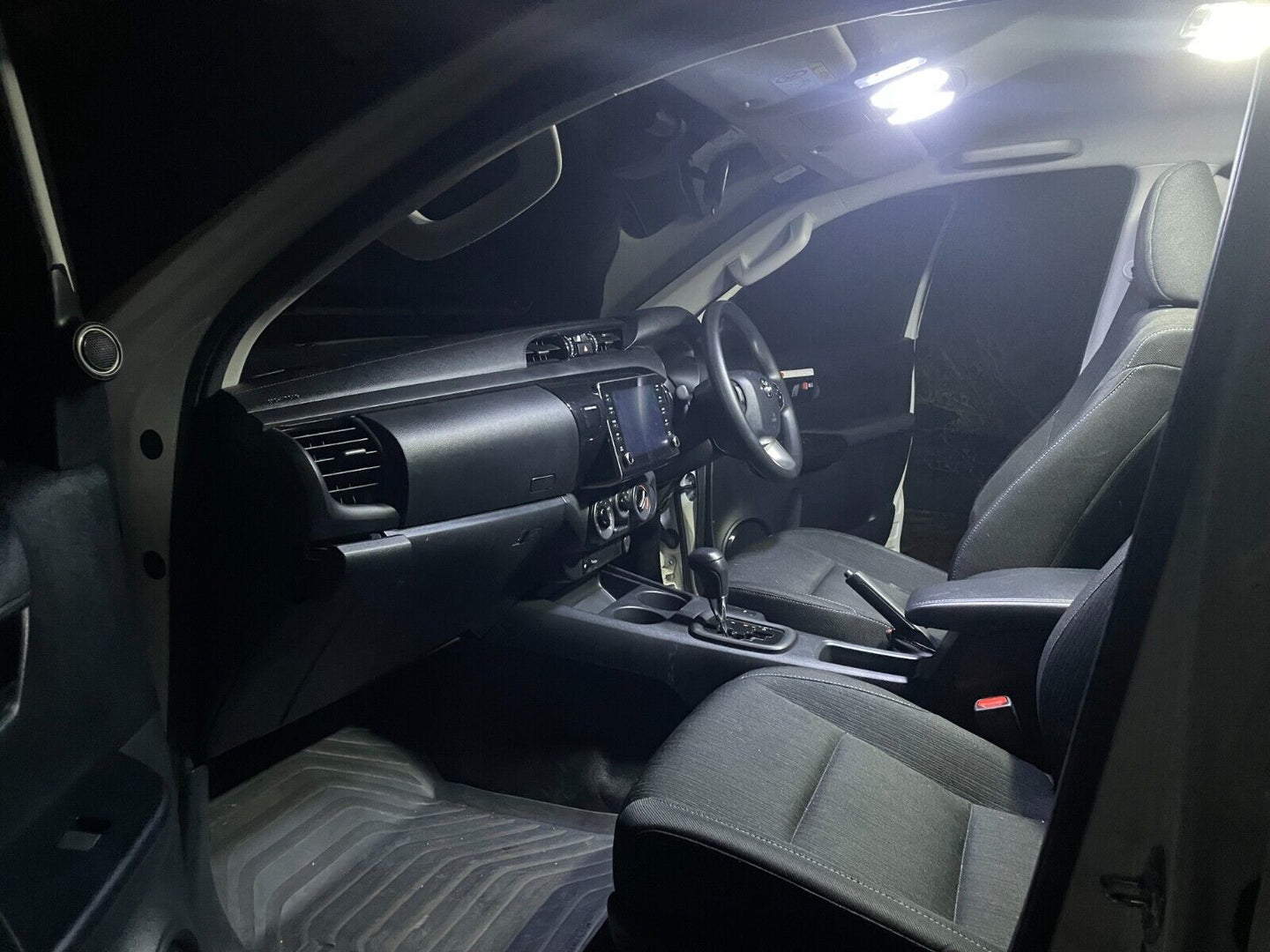 For Toyota Hilux N80 2015 - 2023, Custom Fit LED Interior Light Upgrade Package