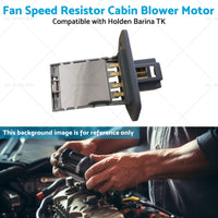 Fan Speed Resistor Cabin Blower Motor Suitable For Holden Barina TK 96435889