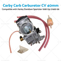 Carby Carb Carburetor CV 40mm Fit For Harley Davidson Sportster 1998-Up 27490-96