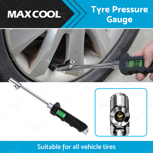 30 PSI Tire Pressure Guage Digital Car Bike Truck Air Meter Tester Tyre Gauge