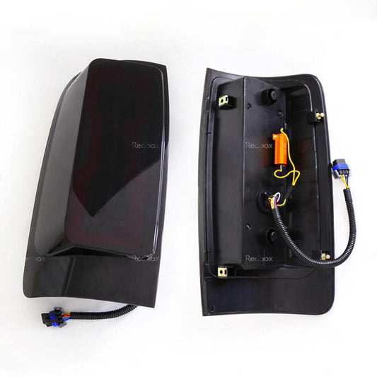 Smoked LED Rear Tail Light Lamp Set Suitable for Holden Colorado RG