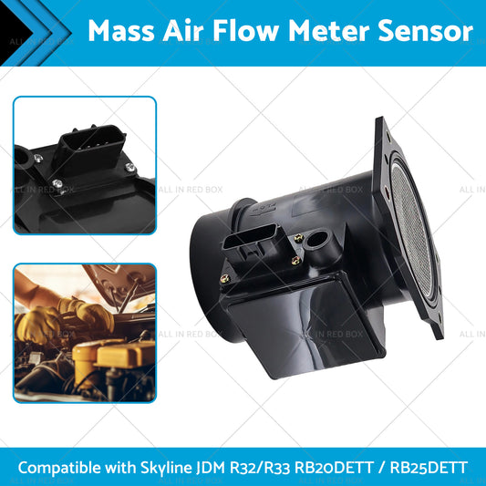 5Pin Mass Air Flow Meter Suitablefor R32 R33 S1 Skyline RB20DET RB25DET Series 1