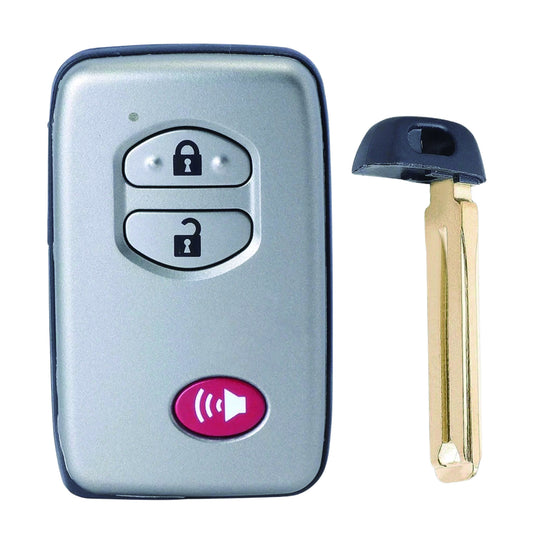 Complete Remote Key 314.3MHz Suitable For Toyota Land Cruiser 200 Series 2008-2015