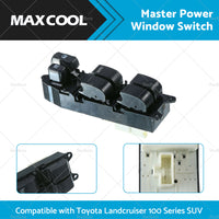 Power Master Window Switch Suitable For Toyota Landcruiser 100 Series 98~02